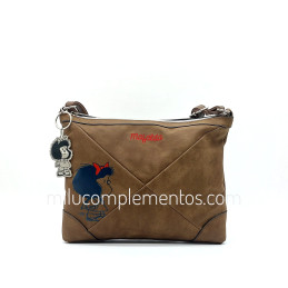 Bolso Mafalda color marrón nueva temporada 2024 2025