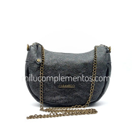 Bolso Caramelo negro color otoño invierno 2024 2025