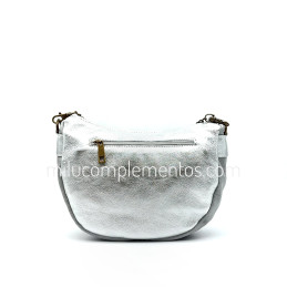 Bolso Caramelo color plata nueva colección 2024 2025