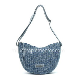 Bolso Caramelo color azul otoño invierno 2024 2025