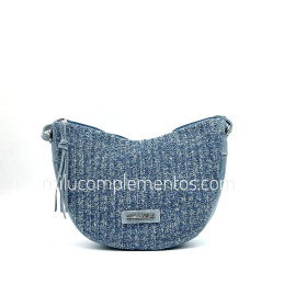 Bolso Caramelo color azul nueva temporada 2024 2025