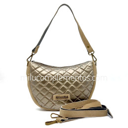 Bolso Caramelo color platino otoño invierno 2024 2025