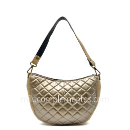 Bolso Caramelo color platino nueva colección 2024 2025