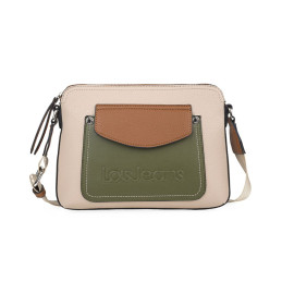 Bolso Lois color verde-beige otoño invierno 2024 2025