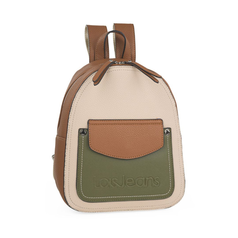 Bolso Lois color verde-beige  otoño invierno 2024 2025