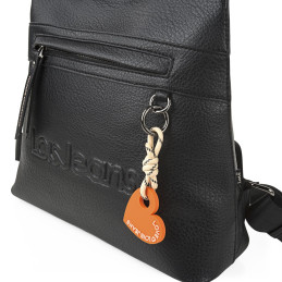 Bolso mochila Lois color negro nueva temporada 2024 2025