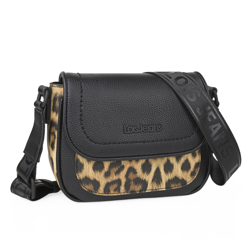 Bolso Lois color negro-leopardo otoño invierno 2024 2025