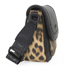 Bolso Lois color negro-leopardo nueva temporada 2024 2025