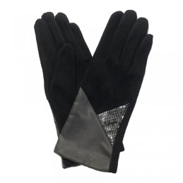 Guantes táctiles negro/gris de Tantrend