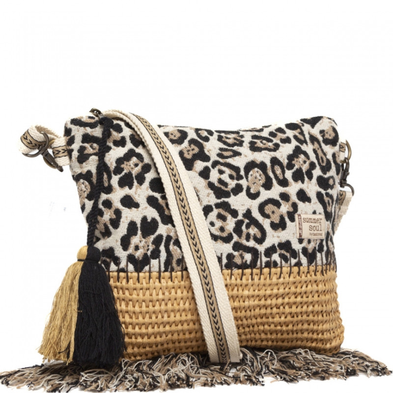 Bolso bandolera Tantrend color beige online