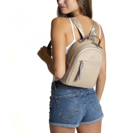 Mochila Tantrend color beige señora