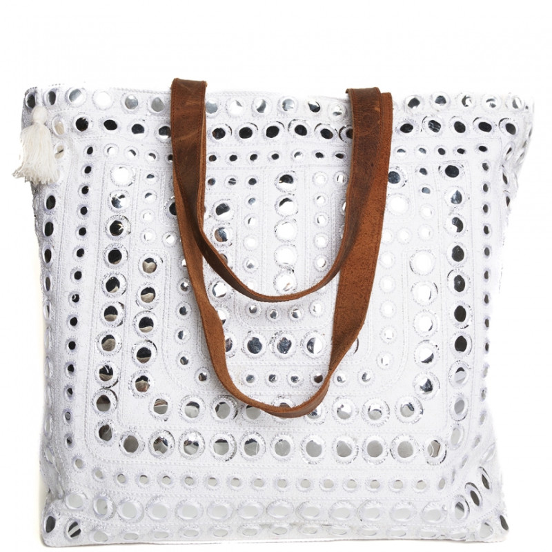 Bolso Tantrend LÍNEA LA BOUTIQUE color blanco