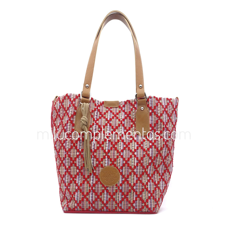 Bolso Caramelo color rojo de mujer de la colección Logan tienda online