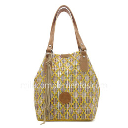 Bolso Caramelo color amarillo de mujer de la colección Logan tienda online