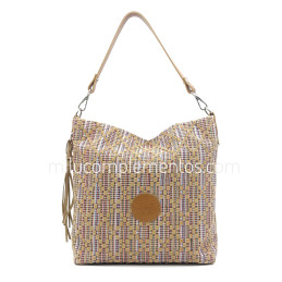 Bolso bandolera Caramelo color camel de mujer primavera verano 2025