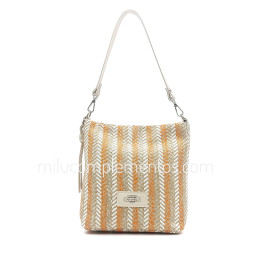 Bolso bandolera Caramelo color naranja/camel de mujer primavera verano 2025