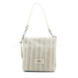 Bolso bandolera Caramelo color beige/camel de mujer nueva colección