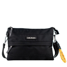 Bolso bandolera Lois color negro de mujer primavera verano 2025