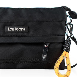 Bolso bandolera Lois color negro de mujer nueva temporada