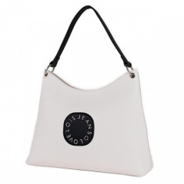 Bolso bandolera Lois color blanco/negro de mujer tienda online