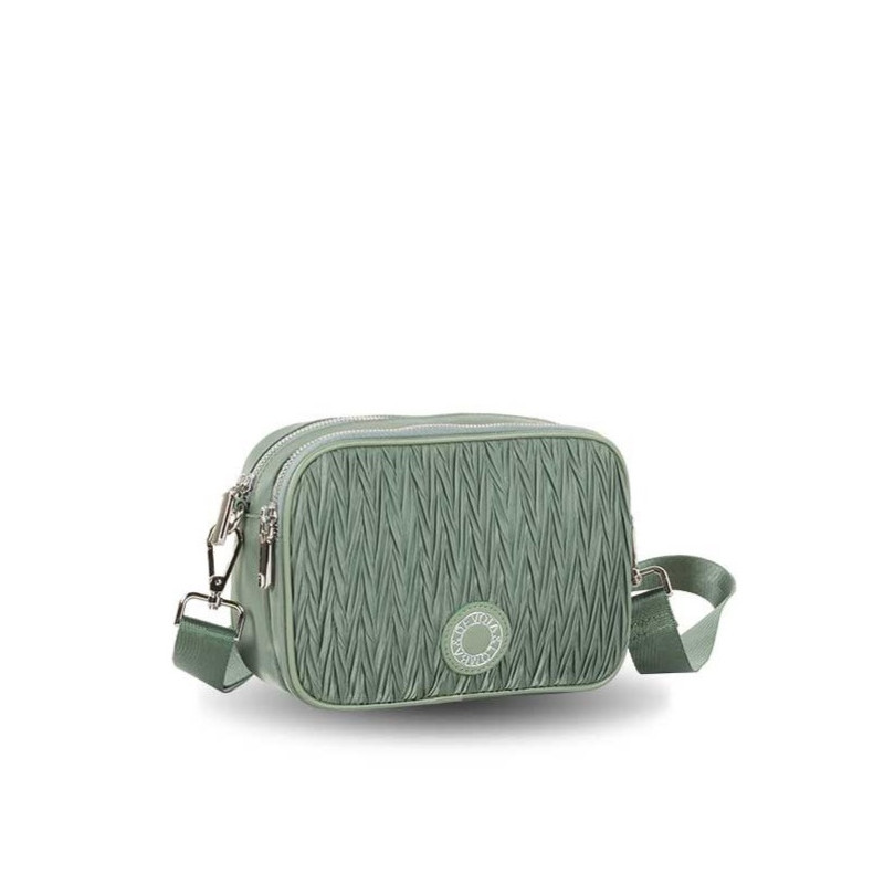 Bolso bandolera marca Devota & Lomba color verde de mujer