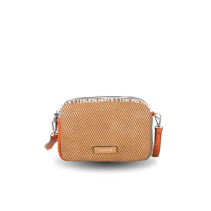 Bolso bandolera Ventis color camel de mujer primavera verano 2025