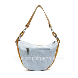 Bolso bandolera Caramelo color mostaza de mujer