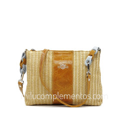 Bolso bandolera Caramelo color mostaza de mujer tienda online