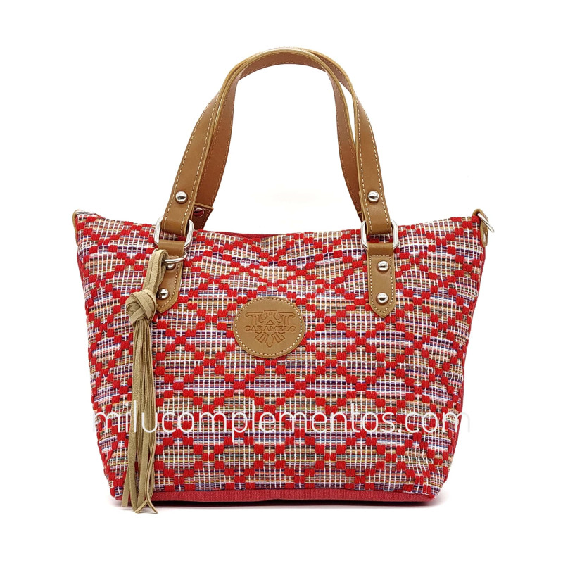 Bolso Caramelo color rojo de mujer de la colección Logan tienda online