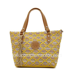 Bolso marca Caramelo color amarillo de mujer de la colección Logan