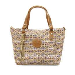 Bolso marca Caramelo color camel de mujer de la colección Logan