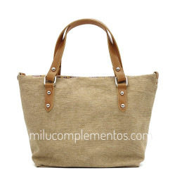 Bolso Caramelo color camel de mujer de la colección Logan