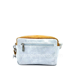 Bolso bandolera Caramelo color mostaza de mujer