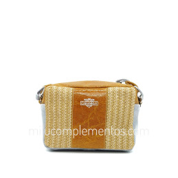 Bolso bandolera Caramelo color mostaza de mujer nueva temporada