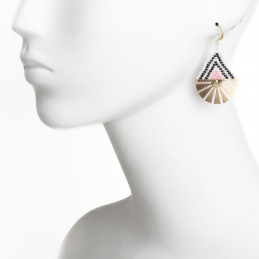 Pendientes Tantrend rosa multicolor tienda online