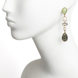 Pendientes largos Tantrend multicolor nueva colección