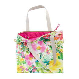 Bolso tote o bolsa Artebene de compras de colores vivos de señora