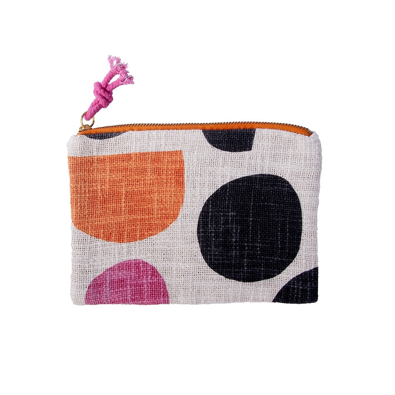 Neceser Artebene de colores vivos fucsia y naranja