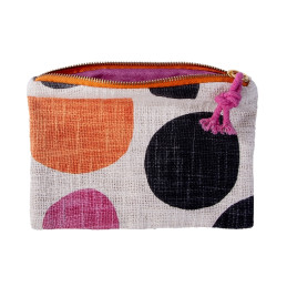 Neceser Artebene de colores vivos fucsia y naranja de chica