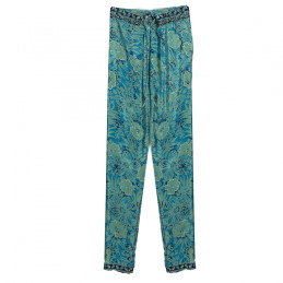 Pantalón tipo babucha Tantrend color azul LINEA BOHO SOUL