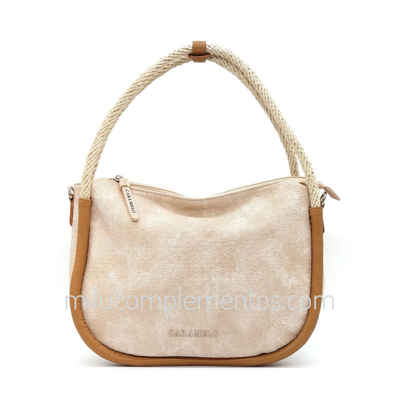 Bolso Caramelo color naranja salmón de mujer de la colección Leonor online
