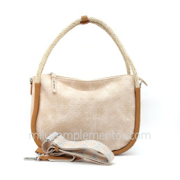 Bolso Caramelo color naranja salmón de mujer de la colección Leonor