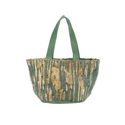 Bolso tote Simosastre color jade de mujer de la colección Briana parte trasera
