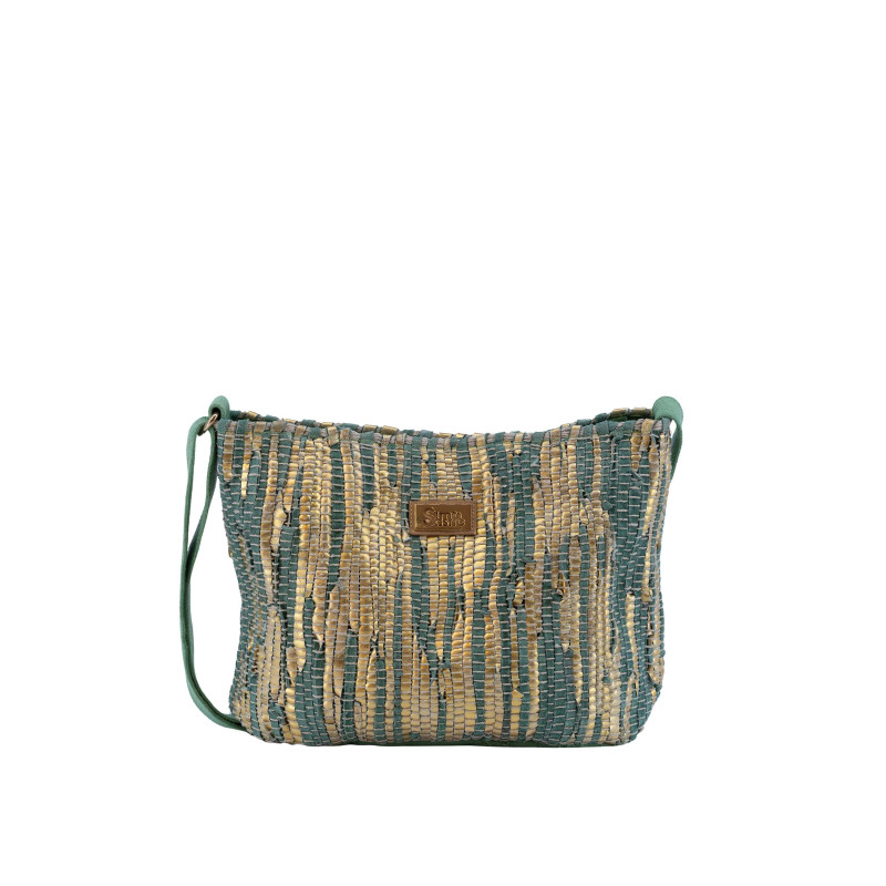 Bolso bandolera Simosastre color jade de mujer de la colección Briana nueva colección
