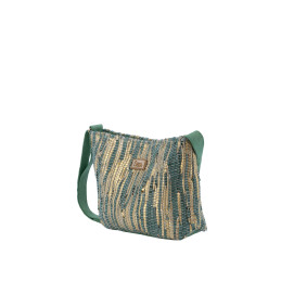 Bolso bandolera Simosastre color jade de mujer de la colección Briana primavera verano