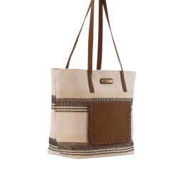 Bolso tote Simosastre color blanco de mujer de la colección Adele nueva temporada
