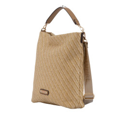 Bolso bandolera Simosastre color beige de mujer de la colección Denisse