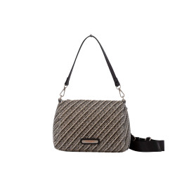 Bolso bandolera Simosastre color negro de mujer de la colección Denisse