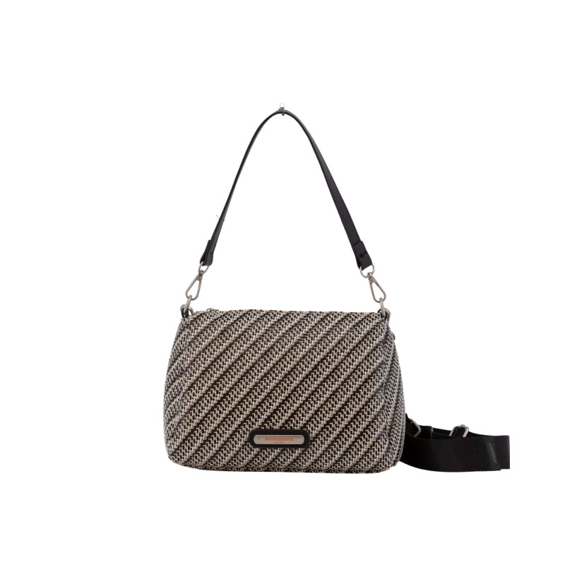 Bolso bandolera Simosastre color negro de mujer de la colección Denisse