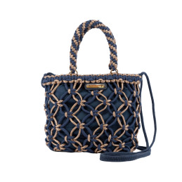Bolso bandolera Simosastre color azul de mujer de la colección Anete